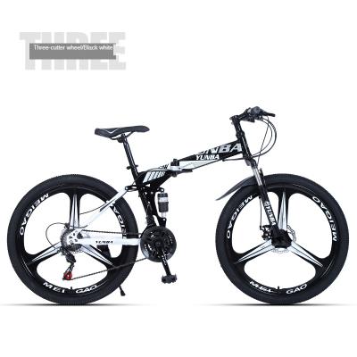 China Aluminum alloy factory direct 24/26 inch 21speed adult folding mountain bike/customized mountain bicycle for sale