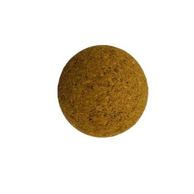 China Custom Size Cork Ball Yoga Massage Ball Eco-friendly Natural High Density YYQ-05 for sale