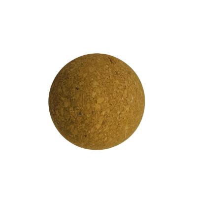 China Eco-friendly Cork Yoga Massage Ball For Exercise Fitness Ball Yoga Ball Natural Healthy Exercise YYQ-03 for sale