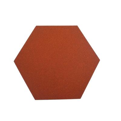 China DRAWING BOARD Wholesale China Supplier Colorful Hexagon Cork Bulletin Board for sale