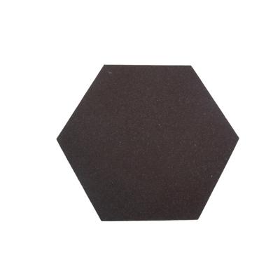 China Best Selling Decorative Hexagon Cork Board For Home Office Colorful Bulletin Board Photo Wall Hexagon for sale