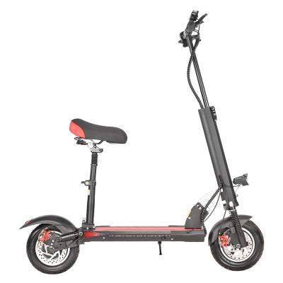 China Fashion Unisex Top Wheel Fold Able Lightweight Electric Scooter With Seat for sale