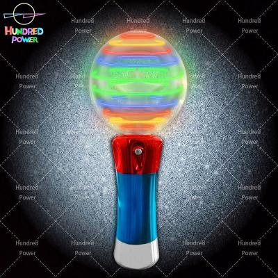 China ABS+PS Light Up Magic Ball Spinning Wand for sale