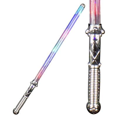 China ABS+PVC LED Light Up Toy Customize Children's Glow Sword Party Cosplay Flashing Plastic Toy Lightsaber Effects Shark Sword Induction for sale