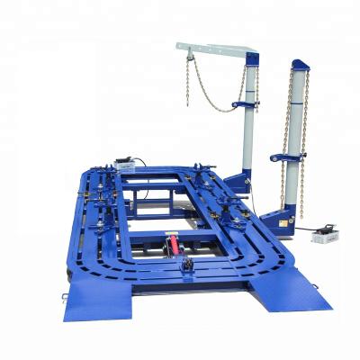 China Manufacturer Directory Smithde S1L Auto body frame bench auto repair system car chassis rack for sale