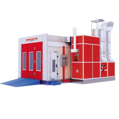 China Manufacturer S-98 Diesel Burner downdraft Spray Paint Booth European Bake Oven Room with CE for sale