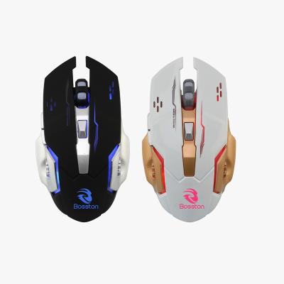 China 2021 RGB USB Light Gaming Mouse 6D DPI LED Computer Adjustable Cable Optical Mice Wired Silent Mouse For Laptop PC for sale