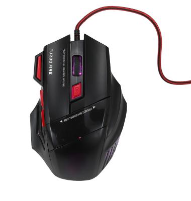 China High Quality Gaming USB Gaming Mouse With Professional Unique Design 6d RGB Mouse For Games for sale