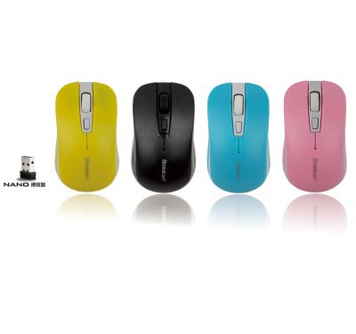 China original factory 3D ergonomic cheap driver receiver 2.4ghz wireless usb pc mouse for sale