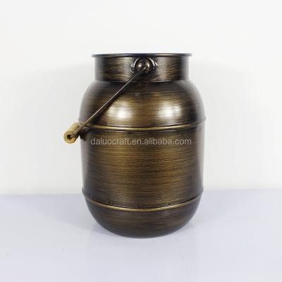 China Europe 3 - Piece Metal Cans Metal Jug Gift Metal Jugs Antique Effect for sale