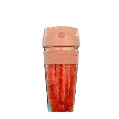 China Hotel ZC-11Handheld Electric Personal Portable Cup 300ml Size Rechargeable Fruit Juicer for Smoothies Shakes for sale