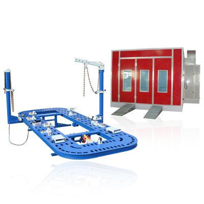 China Car Painting SLD-E10 Car Spray Booth Paint Booth For Sale for sale