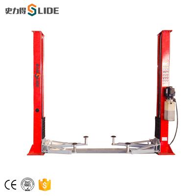 China Hydraulic Car Repair Center SLD-T18 China Lift For Vehicles Hydraulic Floor Plate Lift Car Lifts for sale