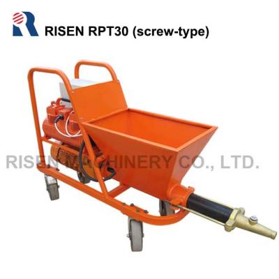 China Construction cement small size screw mortar machine/mortar spray pump for plastering cement mortar on the wall for sale