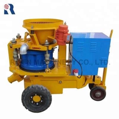 China Excellent mobile dry and wet mix shotcrete machine - shotcreting machine for engineering 20mm slope for sale