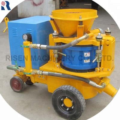 China Best price dry mix concrete spraying machine / best cost shotcrete machine PZ9M in variable output 3~9m3/hour 20mm for sale