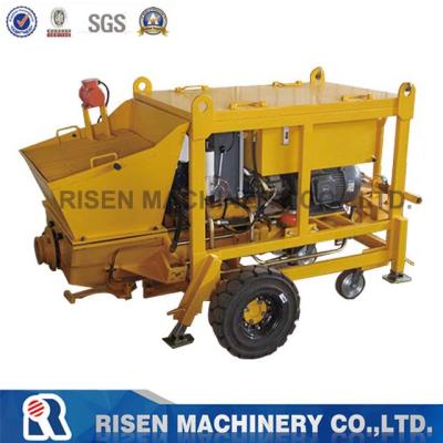 China Wet shotcreting/small shotcrete pumping piston pump - small concrete spraying /pumping /grouting machine for sale