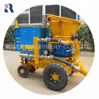 China dry mix gunite machine - 5m3/hour gunning machine for 15mm dry and wet prepared shotcreting for sale