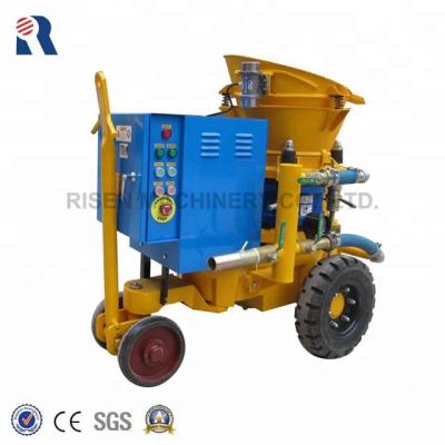 China Electric Driven Mining Rotor Gunite Machine - gunning machine for dry or wet mix shotcreting 3m3/hour 10mm for sale