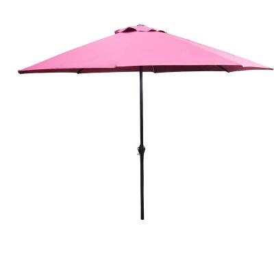 China 2022 modern high quality cheap parasol garden umbrella round garden parasol cantilever umbrella for sale