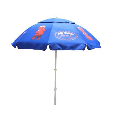 China Outdoor Furniture Tianyue Market Outdoor Advertising Umbrella Printing Large Advertising Beach Umbrella for sale