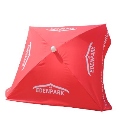 China 2022 New 7ft Modern Square Outdoor Patio Umbrella With High Quality Printing Advertising Beach Umbrellas for sale