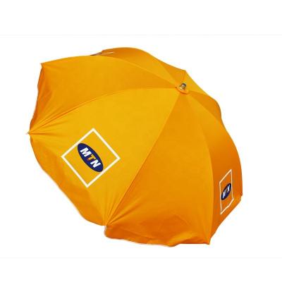 China 2022 modern outdoor camping promotional umbrella customized cheap parasol advertising umbrella factory advertising for sale