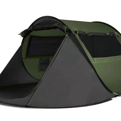 China New Camouflage/Field Game Outdoor Waterproof Quick Open 8 Person Extra Large Automatic Camping Tents For Family for sale