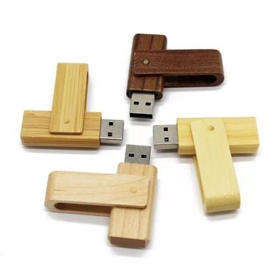 China Wooden Swivel 2.0 Promotional Promo Advertising-Wholesale Gifts 3.0 Electronic USB Instruments Logo Flash Drive FCC ROHS 8GB 16GB Pendrive 32GB 64GB 128GB CE for sale