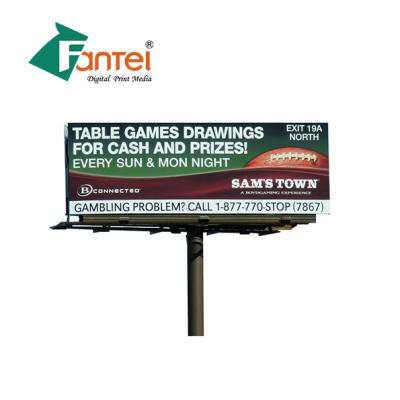 China 440gsm 13oz 500D*500D 9*9 Outdoor Banner Frontlit Digital Printing Banner for sale