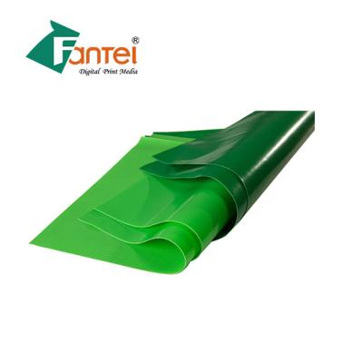 China Waterproof  PVC Coated 650 Gsm Tarpaulin Roll , 0.9mm Pvc Vinyl Fabric for sale