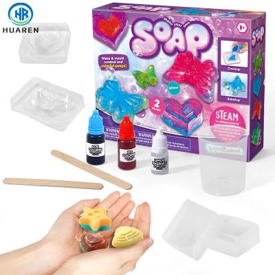 China Toy Factory Direct Different Shape STEM DIY Activity Craft DIY Soap Making Intellectual Kit for Kids for sale