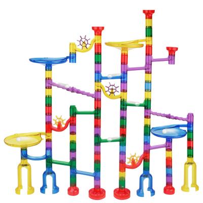 China Kids Play STEM Toys Race Track Maze Madness Game Marble Run Marble Set For Child for sale