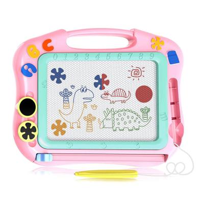 China Eco-friendly Preschool Educational Toys Doodle Writing Board Colorful Erasable Sketch Pad Writing Board Magnetic Drawing Board For Kids for sale