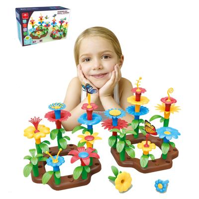 China DIY TOY Stacking Learning Game Build a kindergarten rod building block toys set for child for sale