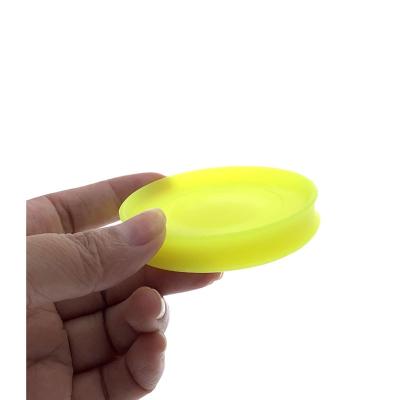 China Educational Toys Mini Pocket Silicone Silicon Zip Chip Flying Rubber Disc Disk for sale