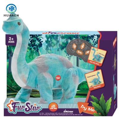 China Other electronic toys electronic sound toys repeat what you say plush dinosaur plush walking toy for sale