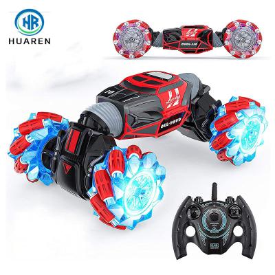 China RC Hobby Electric Dual Side 2.4GHz 1/16 Off-Road Vehicle Toys RC Stunt Rock Crawler Twist Car 360 Watch Gesture Hand Control Sensor Car for sale