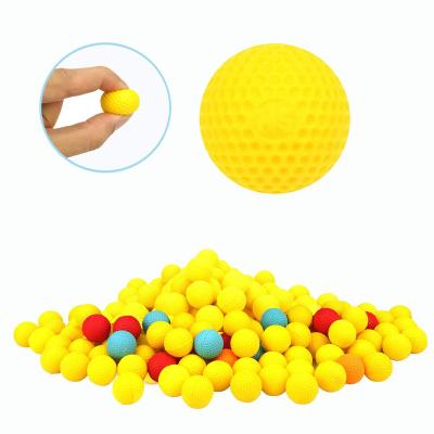 China Soft EVA Compatible Rival Round Multi Color Gun Toys EVA Foam Balls Bullet for sale