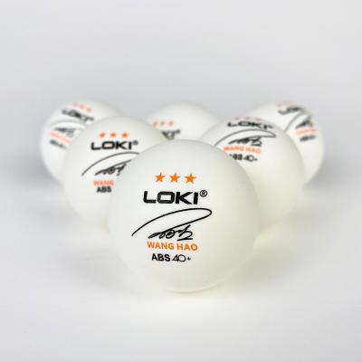 China LOKI Balls Custom New Top Quality Ping Pong Balls Wholesale ABS Table Tennis 3 Star Ping Pong Balls for sale