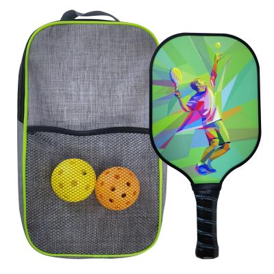 China Durable and Lightweight LOKI PP Honeycomb Carbon Pickleball Paddle Set of 2 or Single Racket by USAPA Certification for sale