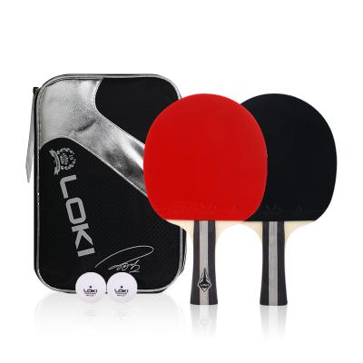 China Professional ping pong daily recreational training plastic ping pong racket for sale for sale