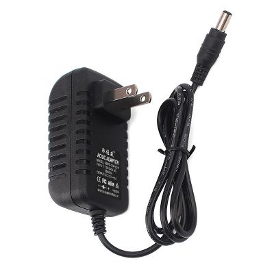 China ABS Plastic 100-240V 50/60Hz AC Input DC 12V1A Output Wall Type Plug In Connection Power Adapter With US EU AU UK Plug For Accessories closed circuit television for sale