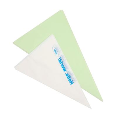 China Environmentally Safe Non-Toxic Disposable Biodegradable Thickened Pastry Bags Icing Tubing for sale