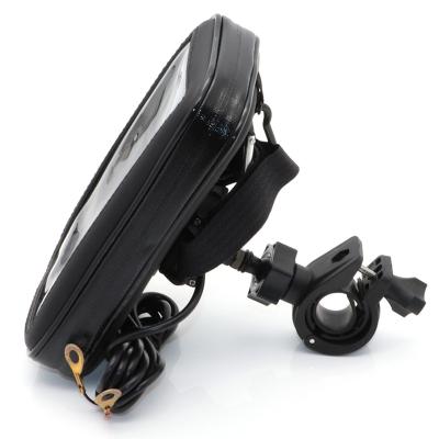 China 1.Long Performance Life 2.Reasonable 5V/1A usb charger 12v motorcycle with 4.7'' rainproof phone bag for sale