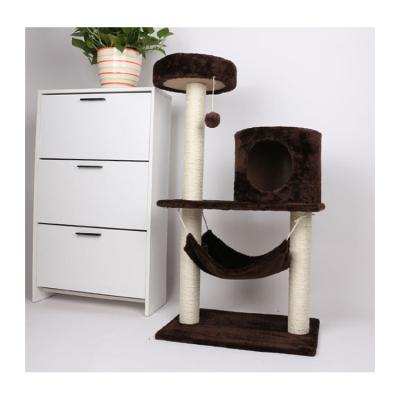 China Modern Design Viable Medium Size Cat Tree Pet Activity Tree for Cats for sale