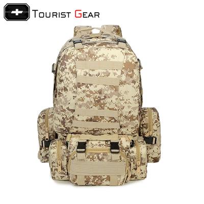 China Waterproof Outdoor Tactical Rucksack Organizer Tactical Military Army Backpack Rucksack For Hiking for sale