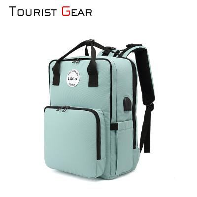 China New Fashion Anti-theft Design Mummy Handbag Multifunctional Diaper Bags Mummy Baby Diaper Bag Backpack for sale