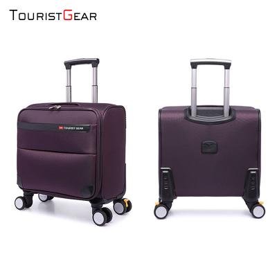 China Nylon Luggage 16 Inch - Tall - End Trolley Maker Rolling Luggage Canvas Travel Luggage for sale