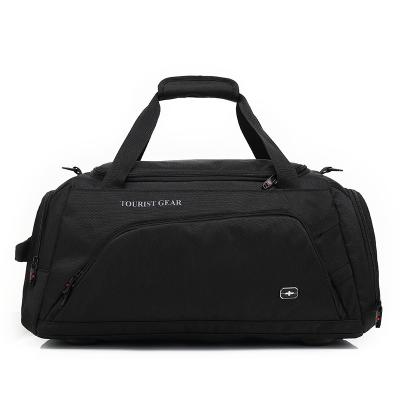 China Durable Travel Tote Cubes Large Capacity Duffel Bag Waterproof Sports Gym Travel Duffel Bag With Shoe Compartment for sale